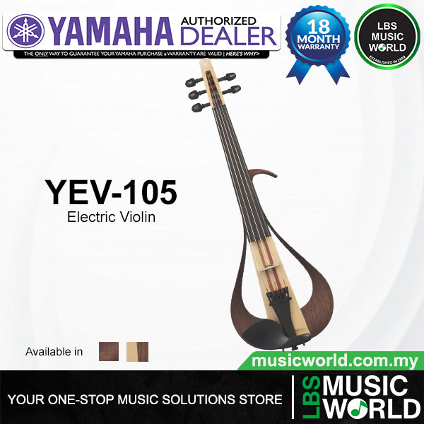 Yamaha YEV-105 5-String Electric Violin (YEV 105 YEV105)