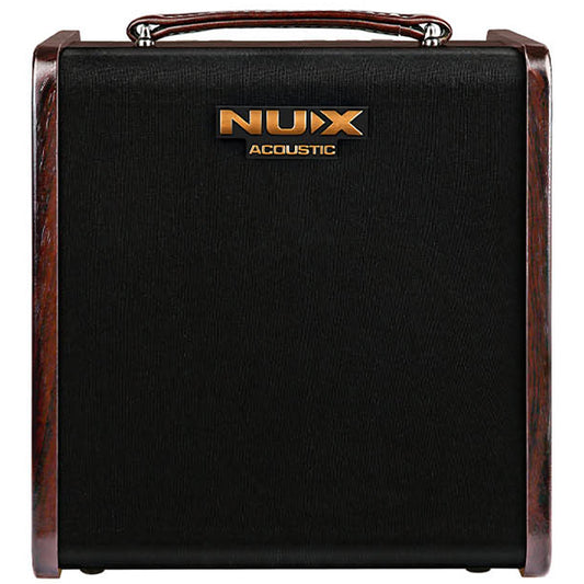 NUX Stageman II 80 Watt Rechargeable Battery Powered Amp Acoustic Guitar Speaker Amplifier with Looper and Bluetooth