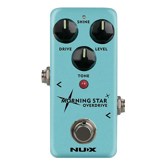 Nux NOD-3 Morning Star Overdrive Effects Electric Guitar Effect Pedal Blues Break (NOD3)