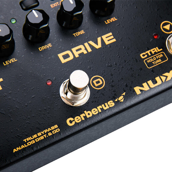 Nux NME-3 Cerberus Integrated Multi Function Guitar Effects and Controller Footswtich Pedal (NME3 NME 3)