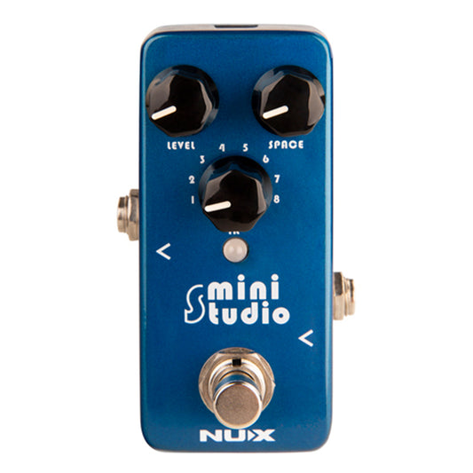 Nux NSS-3 Mini Studio Speaker Cabinet Simulator Effects and IR Loader Effect Pedal (NSS3)