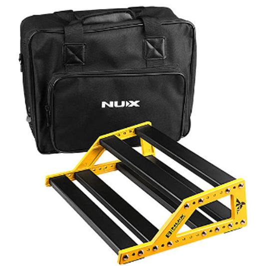 NUX NPB-S Bumblebee Manageable Pedal Train Pedalboard with Board Bag - Small (NPBS)
