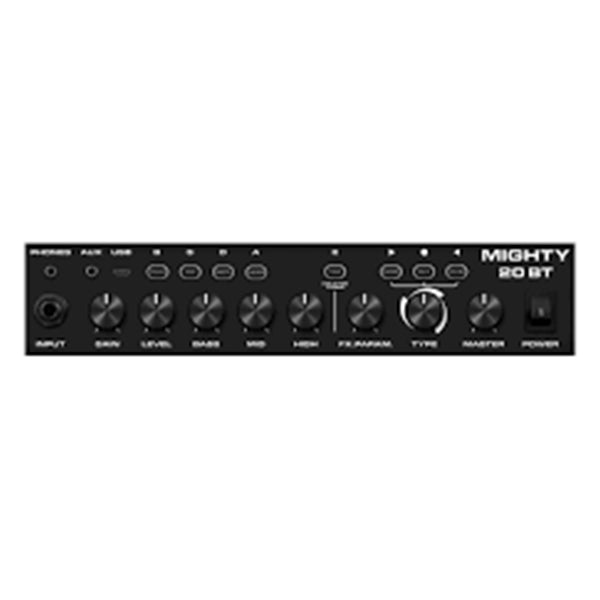 Nux Mighty 20 BT 20 Watts Modelling Digital Portable Electric Guitar Amp Amplifier Speaker (20BT)