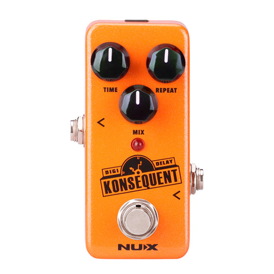 Nux NDD-2 Konsequent Digital Delay Mini Effects Electric Guitar Effect Pedal (NDD2 NDD 2)