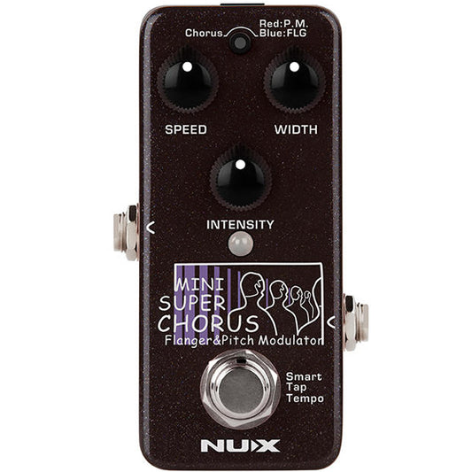 NUX NCH-5 Mini SCF Super Chorus Flanger and Pitch Modulator Electric Guitar Effects Pedal (NCH5 NCH 5)