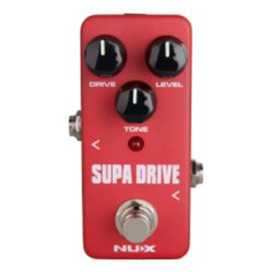 Nux FOD-5 Supa Drive Mini Analog Overdrive Electric Guitar Bass Effect Pedal (FOD5 FOD 5)