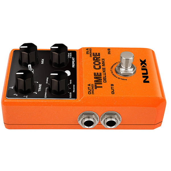 NUX Time Core Deluxe MKII Delay Electric Guitar Effects Pedal with 7 Delay Modes