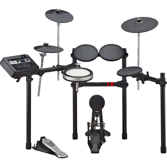 Yamaha DTX6K-X 5 Piece Electronic Digital Drum Set Kit with Nux DA30BT Personal Monitor (DTX6 DTX6K X)