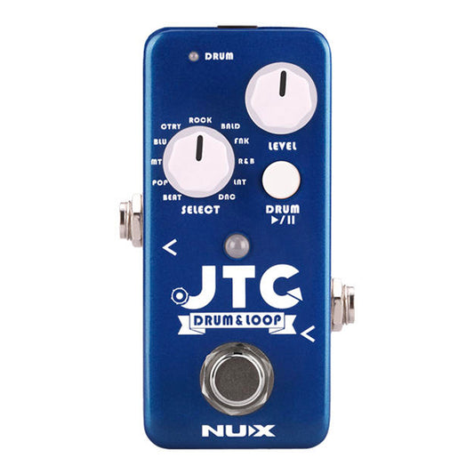 Nux NDL-2 JTC Drum Loop Mini Looper Built In Drum Machine Rhythms Effect Pedal (NDL2)