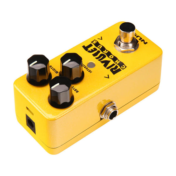 Nux NCH-2 Rivulet Chorus Electric Guitar Effects Pedal True Bypass Effect Pedal (NCH2)