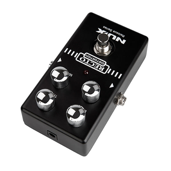 Nux Recto Distortion 9V Reissue Series Guitar Effect Pedal Heavy Distortion Effects with True Bypass
