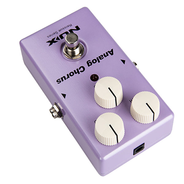 Nux Analog Chorus 9V Reissues Series Guitar Effects Pedal Vintage True Bypass