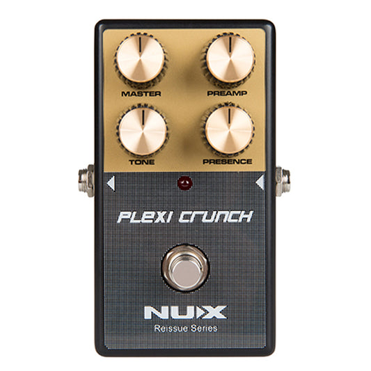 Nux Plexi Crunch 9V Reissues Series Guitar Effects Pedal Distortion Effect True Bypass