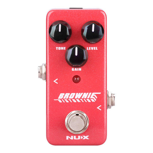 Nux NDS-2 Brownie Distortion Electric Guitar Effects Pedal True Bypass (NDS2 NDS 2)