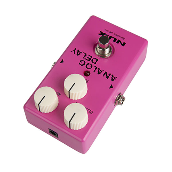 Nux Analog Delay 9V Reissues Series Guitar Effects Pedal Vintage Effect True Bypass