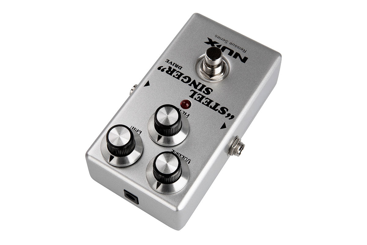 Nux Steel Singer Drive 9V Reissue Series Guitar Effects Pedal Overdrive Effect True Bypass