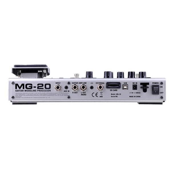 Nux MG-20 Guitar Modelling Processor Multi Effects Electric Guitar Pedal (MG20 MG 20)