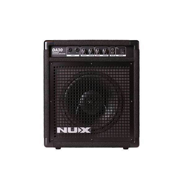 NUX DA-30BT Bluetooth Personal Monitor Amplifier Drum Bass Keyboard Amp (DA30BT DA30)