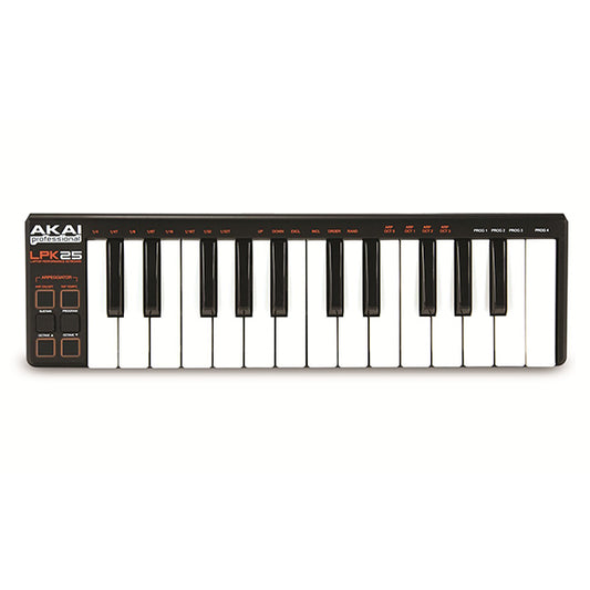 Akai LPK25 25 key USB Keyboard Midi Controller Velocity Sensitive (LPK-25 LPK 25)