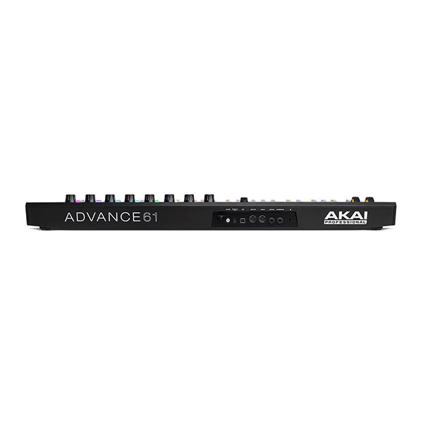 Akai Professional Advance 61 Midi Keyboard Controller USB With 8 Knob and 8 Pad