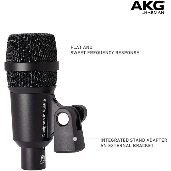 AKG P4 Pro Audio High Performance Dynamic Instrument Cardioid Microphone (P 4 Mic)