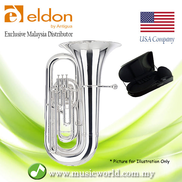 Antigua Eldon BB0120NK Tuba BBb Silver Plated Student Model