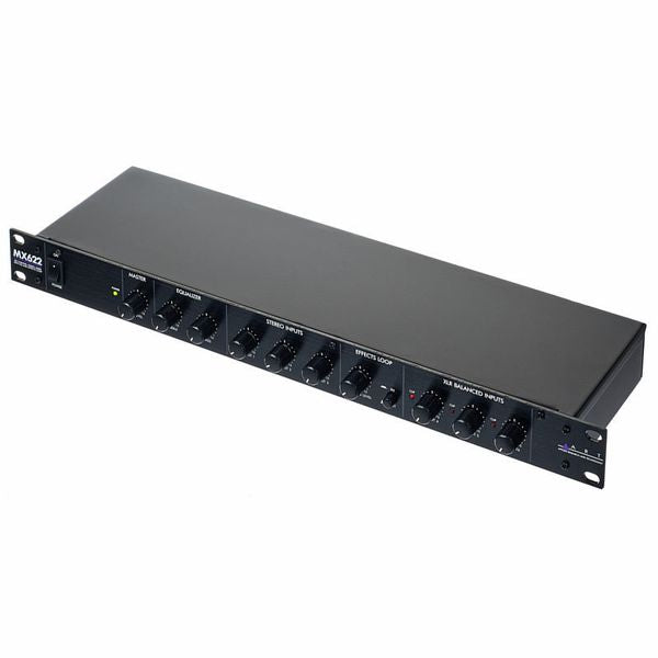 ART Pro Audio MX662 6 Channel 1U Stereo Mixer With EQ EFX Loop (MX 662)