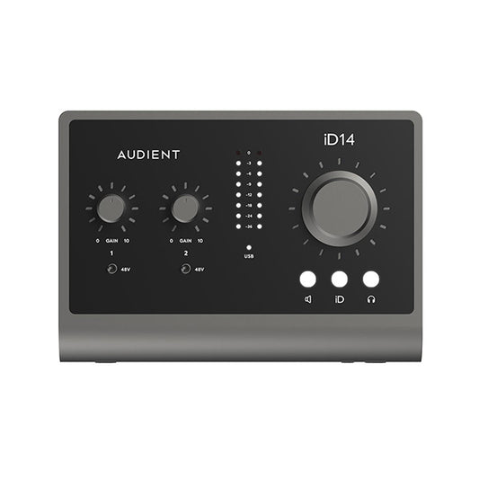 Audient iD14 MKII 10 in 6 out USB C Audio Interface with Microphone Preamp (iD 14 iD-14)