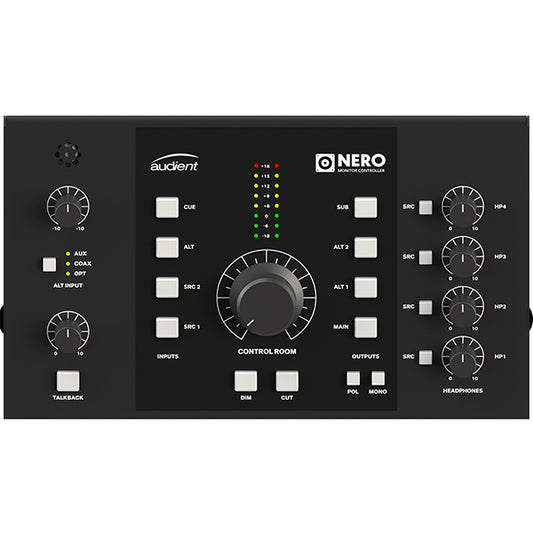 Audient Nero Desktop Monitor Control Controller With Internal Microphone