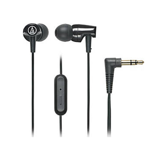 Audio Technica ATH-CLR100iS Black Sonic Fuel In Ear Headphone Earphone (CLR100iS)