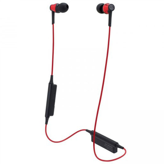 Audio Technica ATH-CKR35BT Bluetooth Wireless In Ear Headphone Earphone - Red (CKR35BT CKR35)