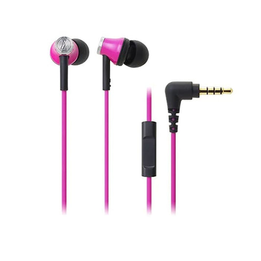 Audio Technica ATH CK330iS In Ear Inner Ear Headphone Earphone Pink (ATHCK330iS)