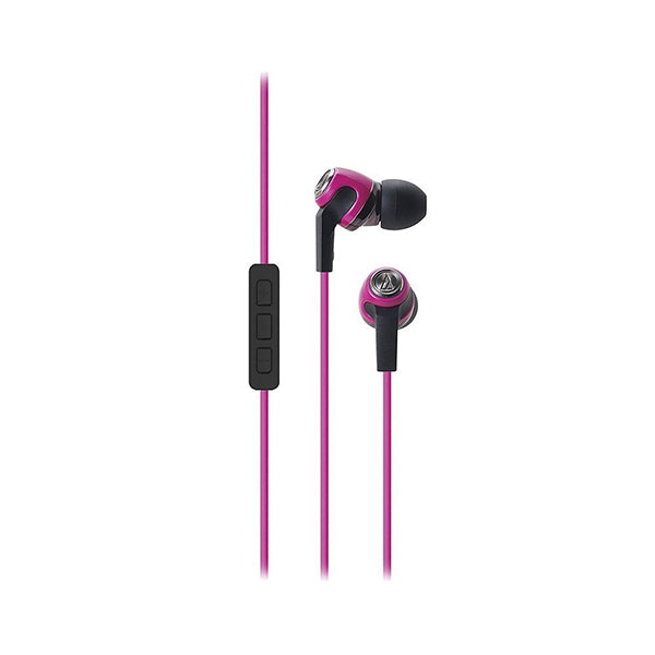 Audio Technica ATH CK330iS In Ear Inner Ear Headphone Earphone Pink (ATHCK330iS)