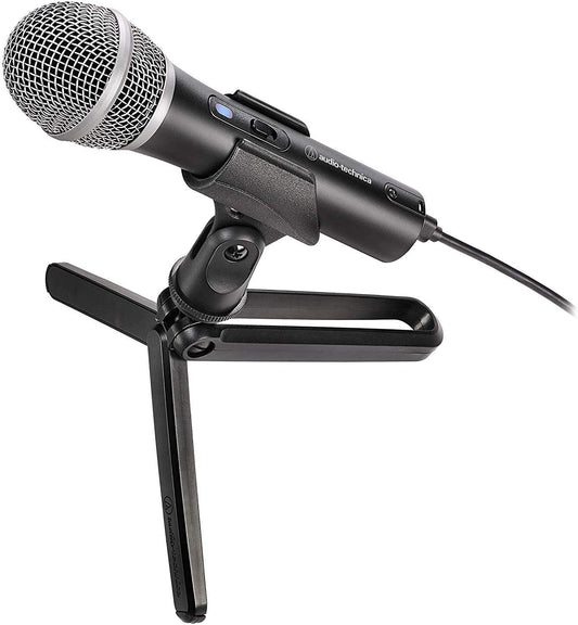 Audio Technica ATR2100x-USB USB XLR Mic Cardioid Dynamic Microphone For Recording Full (ATR2100x ATR2100)
