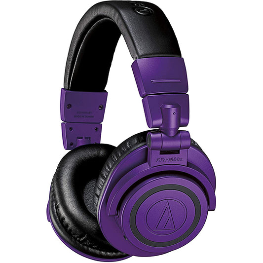 Audio Technica ATH-M50xBT PB Professional Studio Monitor Headphone Limited Edition - Purple ( M50xBT M50X BT)