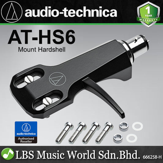 Audio Technica AT-HS6 4 Pin Universal Mount Headshell for Turntable Cartridges (AT HS6)