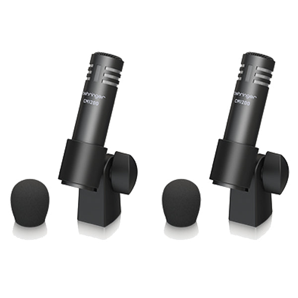 Behringer BC1200 Professional 7 Piece Drum Microphone Set with 4 Tom or Snare, 2 Cymbal, and Kick Mic (BC 1200)