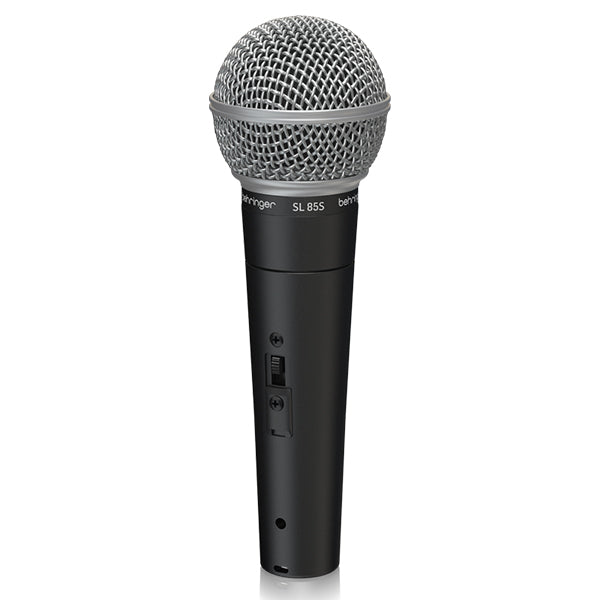 Behringer SL-85S Dynamic Mic Cardioid Handheld Microphone with Switch (SL85S SL 85S)