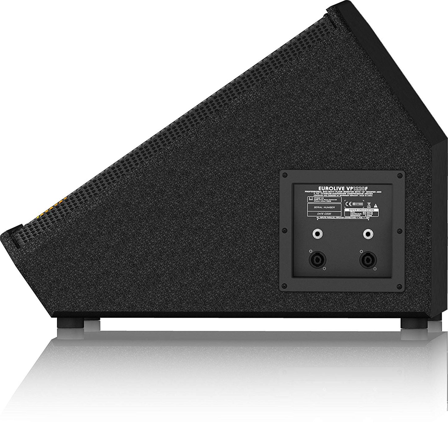 Behringer VP-1220F 800W Floor Monitor Speaker With 12" Woofer Each (VP1220F VP1220-F VP1220 F VP 1220F)