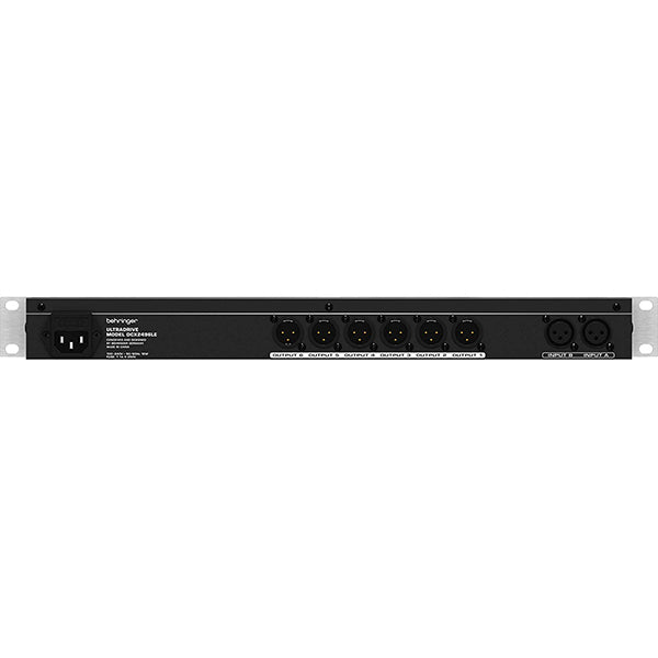 Behringer DCX-2496LE Ultra High Precision Digital 24 Bit 96 kHz Loudspeaker Management System (DCX2496LE DCX 2496LE)