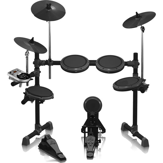 Behringer XD-8USB 8 Piece Digital Electronic Drum Set Intermediate Package (XD8USB)