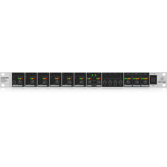 Behringer ZMX-8210-V2 Professional 8 Channel 3 Bus Mic Line Zone Mixer with Remote Control (ZMX8210 ZMX-8210 V2 ZMX8210V2)