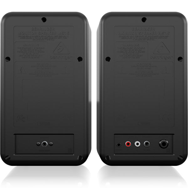 Behringer MS-16 16 Watt 24 Bit 192kHz Digital Powered Personal Monitor Speaker Pair (MS16 MS 16)