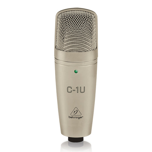 Behringer C-1U Large Diaphragm USB Studio Condenser Microphone Mic (C1U C 1U)