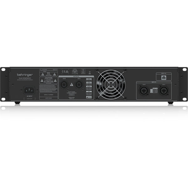 Behringer NX-1000D Ultra Lightweight 1000 Watt Class D Power Amplifier Amp (NX1000D NX 1000D)