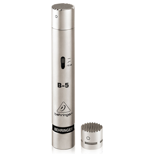 Behringer B-5 Single Gold Sputtered Small Diaphragm Studio Condenser Microphone Mic (B5 B 5)
