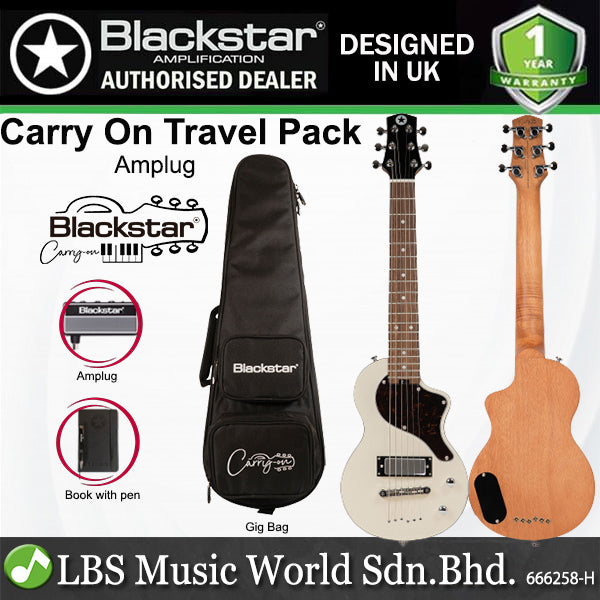 Blackstar Carry On Travel Pack With Electric Guitar And AmPlug