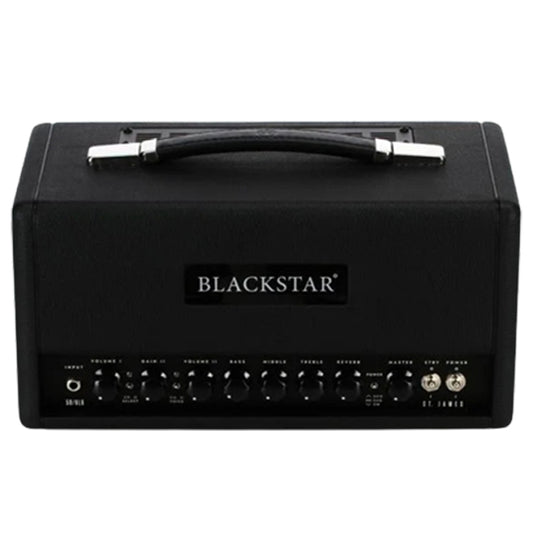 Blackstar St. James 50 6L6 H Tube Amplifier Head for Electric Guitar-Black