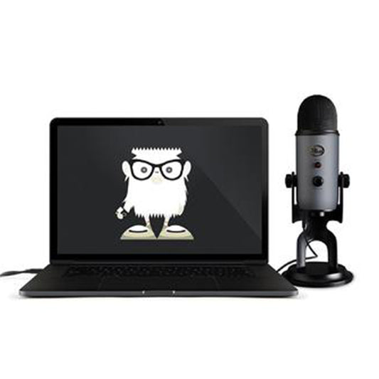 Blue Microphones Yeti USB Mic with Cable Professional Recording - Slate