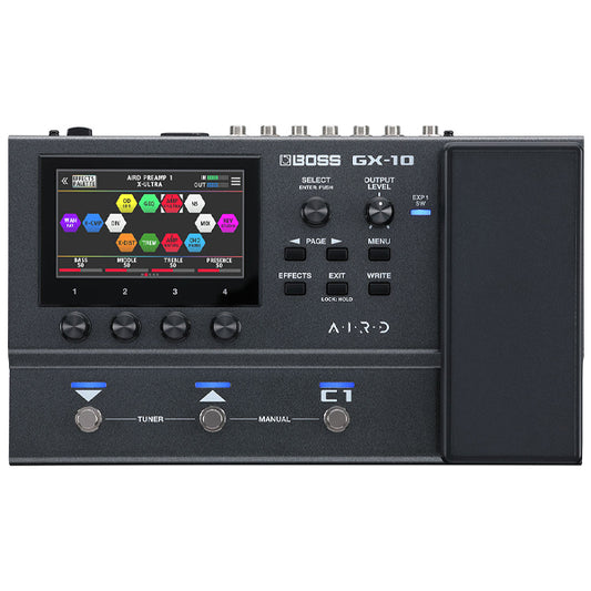 Boss GX-10 Multi Bass and Electric Guitar Effects Processor with Amp (GX10 GX 10)